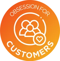 OBSESSION FOR<br>CUSTOMERS