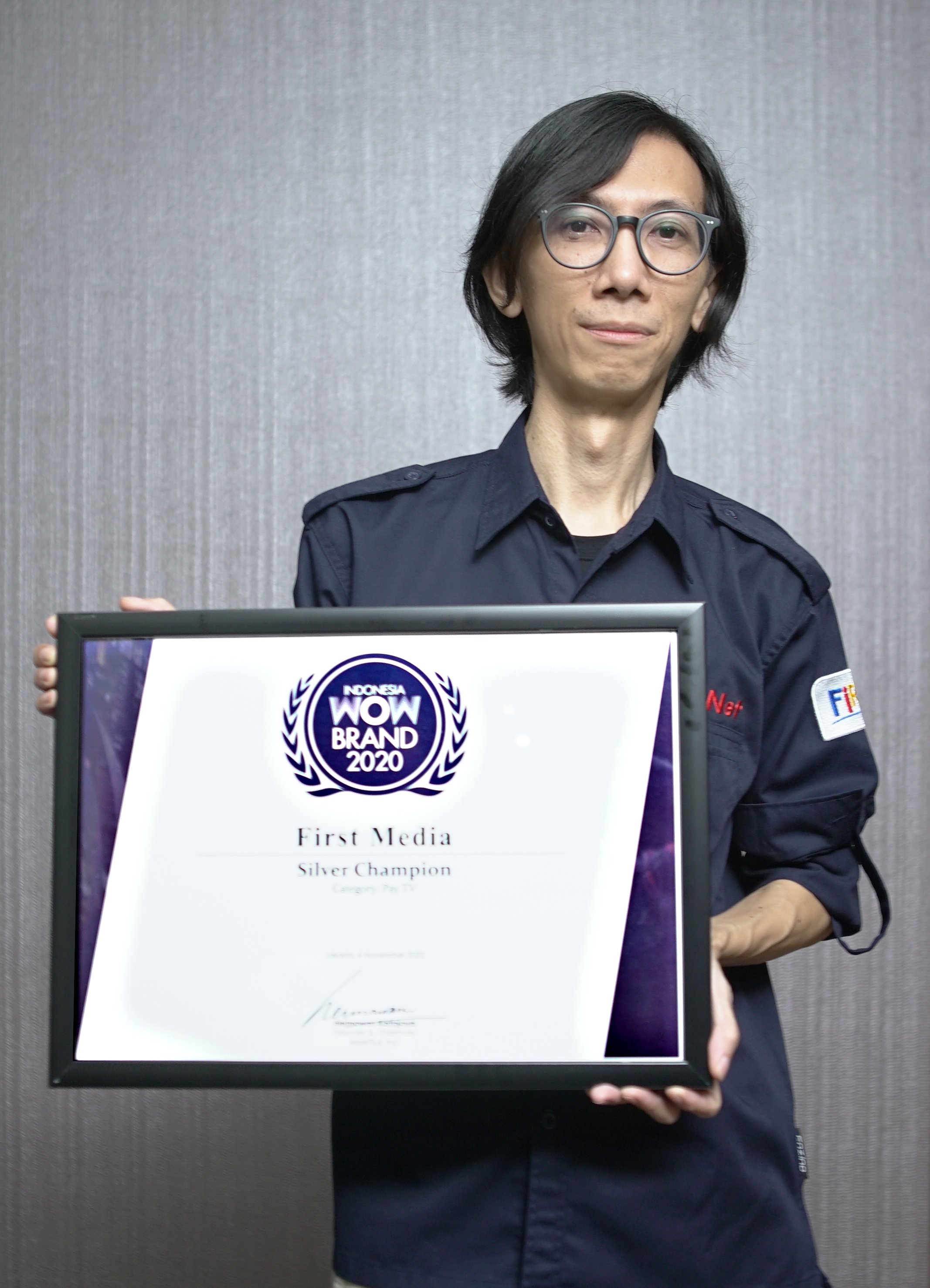 First Media Untuk Kelima Kalinya Berhasil Meraih Penghargaan Indonesia WOW Brand